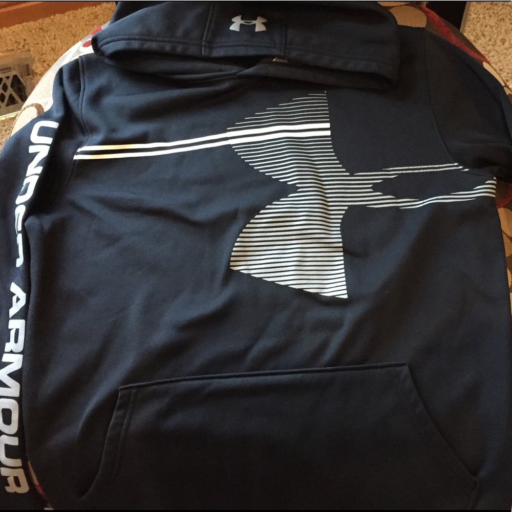 Youth xl black/white hoodie